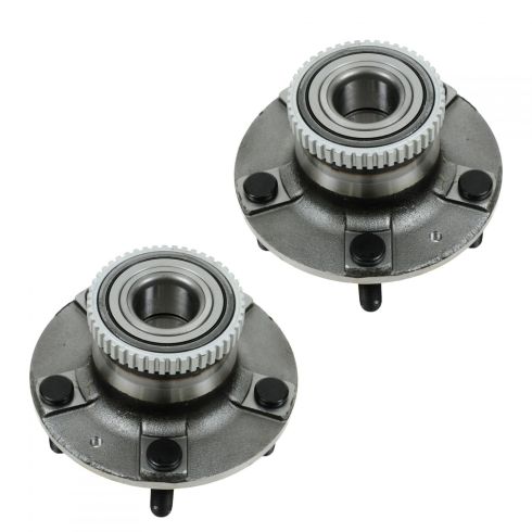 97-02 Daewoo Leganza w/ABS Rear Wheel Bearing & Hub Assy PAIR