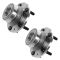 06-07 Fusion; 11 Milan; 07-12 MKZ; 03-04 Mazda 6 w/FWD, w/o ABS Rr Wheel Bearing & Hub PAIR