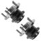 04-08 Mazda 3 (w/o ABS) Rear Wheel Bearing & Hub Assy PAIR