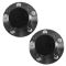 04-08 Mazda 3 (w/o ABS) Rear Wheel Bearing & Hub Assy PAIR