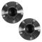 04-08 Mazda 3 (w/o ABS) Rear Wheel Bearing & Hub Assy PAIR