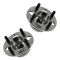 96-00 Honda Civic w/ ABS & Rear Drums Rear Wheel Bearing & Hub Assembly Pair