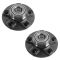 95-99 Nissan (w/o ABS) Rear Wheel Bearing & Hub Assy PAIR