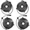 99 Land Rover Discovery Series II; 00-04 Discovery Front & Rear Wheel Bearing & Hub (Set of 4)