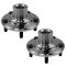 08-12 Accord; 09-14 TSX; 10-15 Crosstour Front Wheel Hub & Bearing PAIR