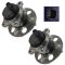 06-15 Toyota Yaris w/ABS; 12-15 Prius C Rear Wheel Bearing & Hub Assy Pair
