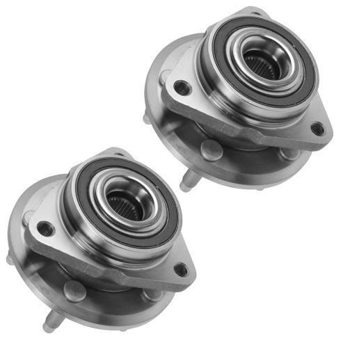 Pair Of 2 Wheel Bearings – Front Or Rear For Chevy, Buick | Direct Replacement Set 4 thumbnail image