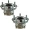 11-16 Honda Odyssey Rear Wheel Hub And Bearing Assembly Pair