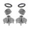 96-99 I30, 95-99 Maxima, Front Wheel Bearing,Hub & Seal Kit LH RH Pair