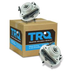 12-14 Armada, 12-14 Titan 4WD Front Hub & Bearing Assembly LH RH Pair