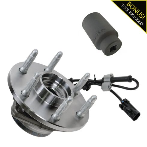 GM 2005-99 HUB BEARING - FRONT 4WD 2005-00 ESCALAD with 36mm Socket