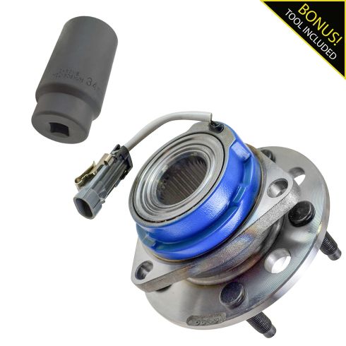 GM 1999-92 HUB BEARING - FRONT BUICK CENT LESABRE with 34mm Socket