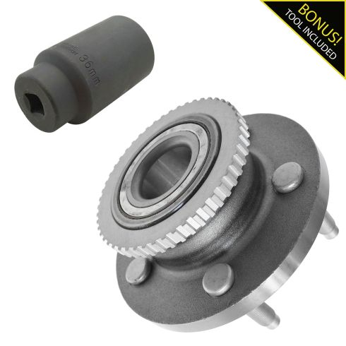 97-02 Ford Crown Vic w/ABS Front Hub & Bearing Asy with 36mm Socket