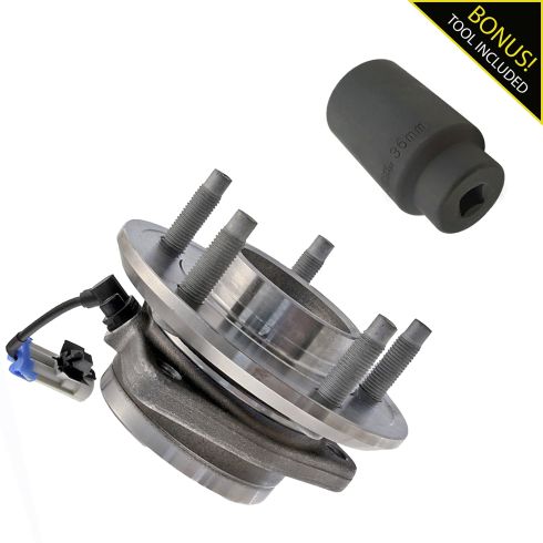 07-09 GM Mid Size SUV Front Wheel Hub & Bearing LF = RF with 36mm Socket