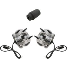 1997-05 S10 S15 Blazer Jimmy 4WD Front Hub Pair with 36mm Socket