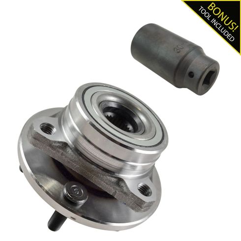 1996-06 Ford FWD Cars Front Hub Bearing Pair with 30mm Socket