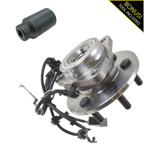 97-04 Dodge Dakota 4x4 w/AWAL Frt Hub & Bearing LF with 32mm Socket
