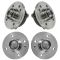 02-06 (thru 7/11/06) Mini Cooper Front & Rear Wheel Hub & Bearing Kit (4pcs)