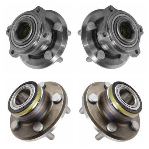 Rear Wheel Bearing & Hub Assembly Kit For Chrysler 300C (2004-2012) - ABS Compatible