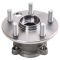 Rear Wheel Hub & Bearing Pair