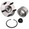 Front Wheel Hub and Bearing Kit Pair