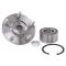 Front Wheel Hub and Bearing Kit Pair