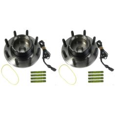 02-05 Ford SD Trucks 4WD SRW AWAL Frnt Hub & Brng (MOTORCRAFT) PAIR