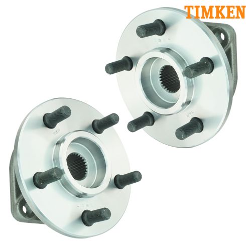 90-99 Jeep Vehicles Front Hub & Bearing Assy PAIR (TIMKEN)