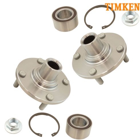00-06 Ford Focus Front Hub & Bearing Repair Kit (Timken) PAIR