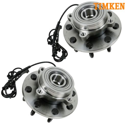 06-08 Dodge Ram PU Multifit Front Wheel Bearing & Hub Assy LF = RF (Timken) PAIR