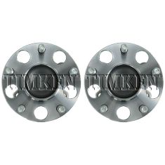 2006-10 Honda Civic LX GX Rear Wheel Bearing & Hub PAIR (Timken)