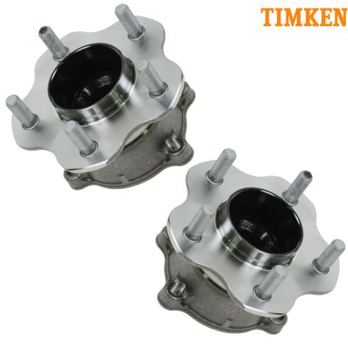 07-11 Nissan Altima; 09-11 Maxima w/ or w/o ABS Rear Wheel Bearing & Hub Assy PAIR (Timken)