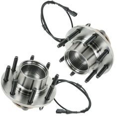 02-05 Ford SD Trucks 4WD SRW AWAL Frnt Hub & Brng PAIR (Timken)