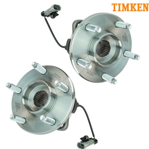 04-10 GM FWD Mid Size Multifit Front Hub & Wheel Bearing w/ABS PAIR (Timken)