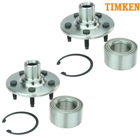 02-10 Ford Lincon Mercury Mid Size SUV Rear Hub & Bearing PAIR (Timken)