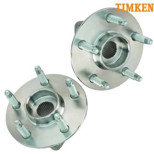 10-11 Buick Allure, Lacrosse; Chevy Equinox, GMC Terrain Front Wheel Bearing & Hub PAIR (Timken)