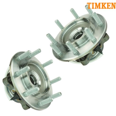 01-07 Silverado, Sierra 3500  Front Wheel Bearing & Hub Assy PAIR (Timken)