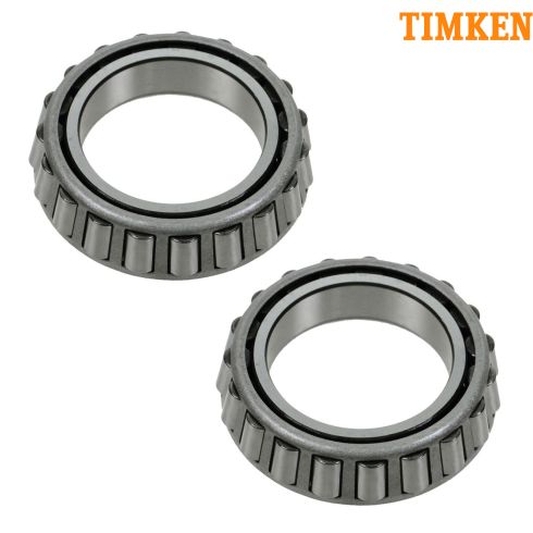 80-91 GM Full Size R25, R30, V25, V30; 80-99 Suburban 2500 Rear Wheel Inner Bearing PAIR (Timken)