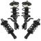 01-02 Honda Civic 1.7L; 03-05 Civic Hybrid Front & Rear Strut & Spring Assemblies (Set of 4)