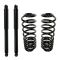 97-02 Expedition; 98-02 Navigator 2WD Rear Air Bag to Coil Spring Conversion Kit with Shocks