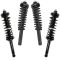 97-01 Honda CR-V Front & Rear Strut & Spring Assy (Set of 4)