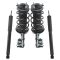 06-11 Honda Civic Coupe Front Strut Assembly & Rear Shock Kit (Set of 4)