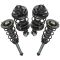 00-05 Mitsubishi Eclipse Front & Rear Complete Strut & Spring Assembly Pair