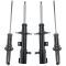 07-10 Chrysler Sebring; 08-14 Avenger; 11-14 200 Sedan Front Strut & Rear Shock Set (4pc)
