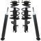 08-14 Scion xB Front Strut & Spring Assembly & Rear Shock Absorber Kit (Set of 4)