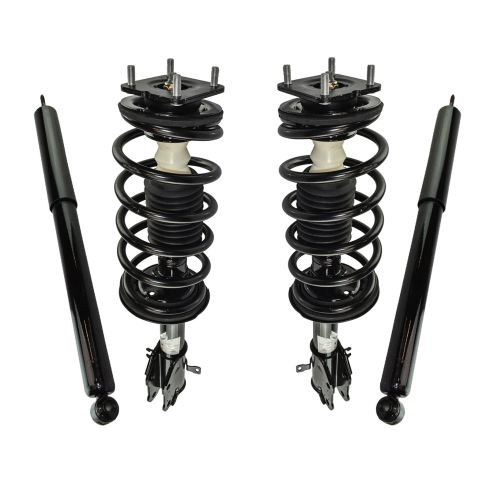 2007-15 Mazda CX-9 Front & Rear 4 Piece Complete Strut Assembly