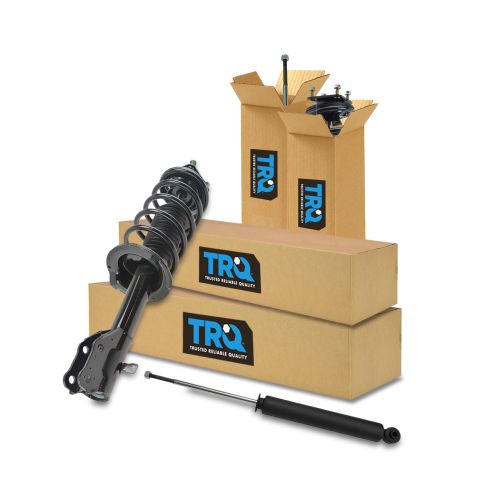 07-12 Mazda CX-7 Front Strut & Spring Assmebly & Rear Shock Absorber Kit (Set of 4)