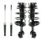 04-10 Toyota Sienna FWD (w/8 Pass); Sienna AWD Front Strut & Spring Assembly & Rear Shock Kit (4pc)