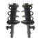 13-14 Honda Accord 4dr Front Strut & Spring Assembly Pair