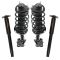 11-15 Honda Odyssey Front Strut & Spring Assembly & Rear Shock Absorber Kit (4pc)